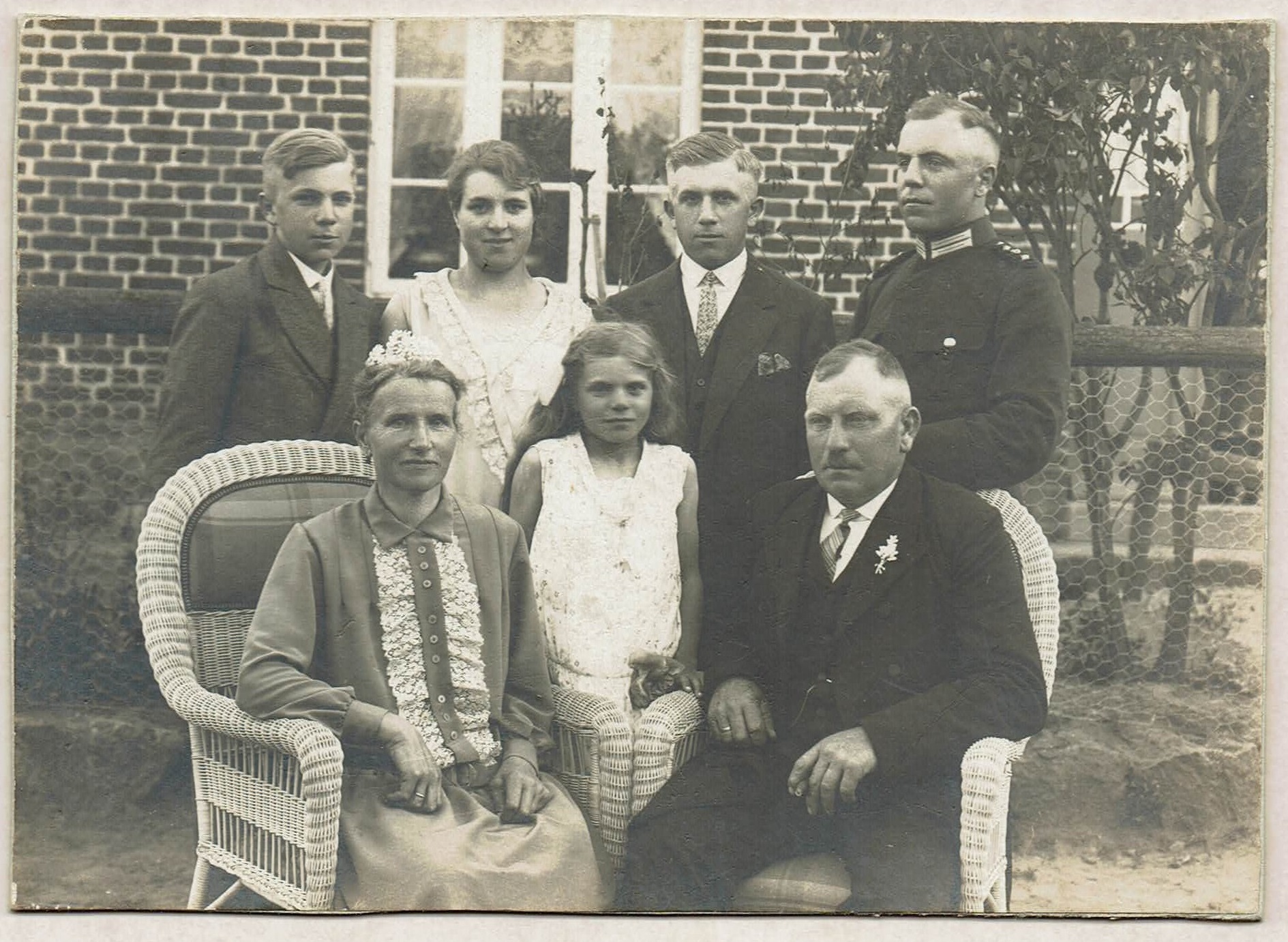 Bild '1929 - Silberhochzeit von Dorothea und Joachim Hinnerichs'